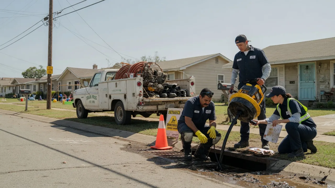 Drain Cleaning in Rowlett, TX near me